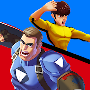 Superhero Captain X vs Kungfu Mod