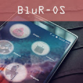 BluR-OS for KLWP‏ Mod