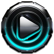 Poweramp skin Turquoise Glow Mod