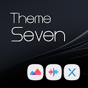 Seven Black Theme + Icons Mod