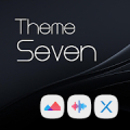 Seven Black Theme + Icons‏ Mod