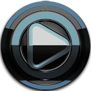 Poweramp skin Black Petrol Mod