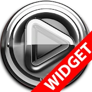 Poweramp widget Silver Glas Mod