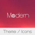 Modern Theme  + Icons‏ Mod