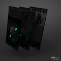 DaRk bLuE for KLWP Mod