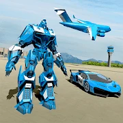 Police Robot Car Transporter Mod