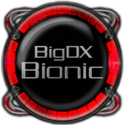 Bionic Launcher Theme Red Mod