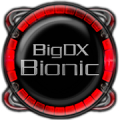 Bionic Launcher Theme Red Mod