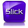 Slick Launcher Theme Purple‏ Mod