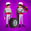 Idle Pit Stop Racing icon