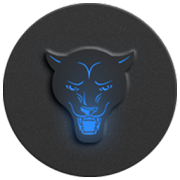Blue-In-Black - icon pack Mod