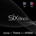 Six Black Theme + Icons Mod