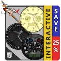 Aviator watch face HD Bundle Mod