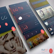 BLuE ReD for KLWP Mod