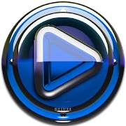 Poweramp skin Blue Glas deluxe Mod
