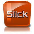 Slick Launcher Theme Orange‏ Mod