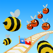 Bee Run 3D – Fun Running Swarm Mod