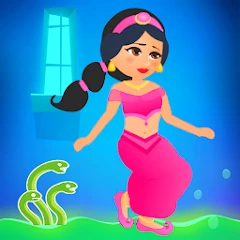 Princess Nuri and white Pari