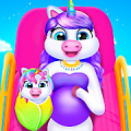 Unicorn mom & baby daycare Mod