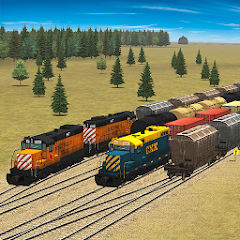 Train and rail yard simulator Mod Apk
