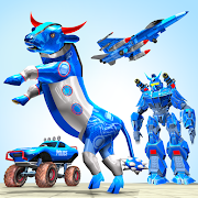 Police Bull Robot Truck Games icon