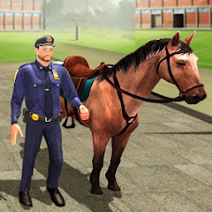 US Police Horse Criminal Chase Mod