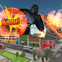 Gorilla City Rampage: Gorilla Mod