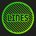 Lines Circle - Neon Icon Pack Mod