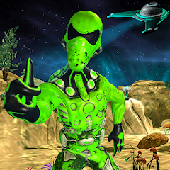 Area 51 Green Grandpa Alien ga Mod