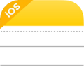 Note OS 17 - Phone 15 Notes icon