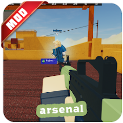 I Played MODDED Roblox Arsenal 
