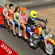 Bus Bike Taxi Bike Games Mod