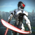 ninja robot ciudad luchador Mod
