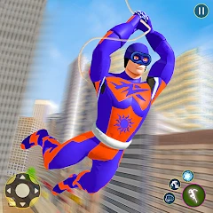 Captain Super Hero Man Game 3D Mod