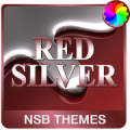 Red Silver Theme for Xperia icon