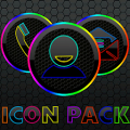 ICON PACK DARK SPACE 2 COLORS‏ Mod