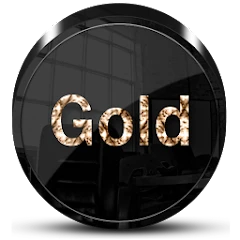 Black Gold Icon Pack Mod