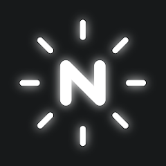 NEONY - neon sign text on pic icon