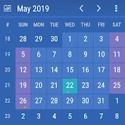 Calendar Widget KEY Mod