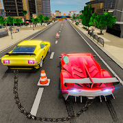 Chained Car Crash: Extreme Car Drag Racing Game Mod