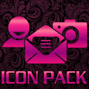 ICON PACK  PINK METAL THEME Mod