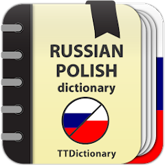 Russian-polish dictionary icon