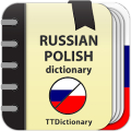 Russian-polish dictionary icon
