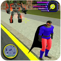 US Flying Superhero Rope Captain Vegas City Mod