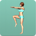 Aerobics workout at home icon