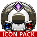 white SNOW Icon Pack icon
