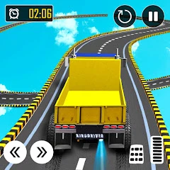Truck Stunt Car Drive Game Mod