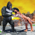 реальный горилла громить против Динозавр: город Бо Mod