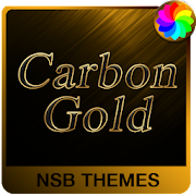 Carbon Gold - Theme for Xperia Mod