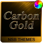 Carbon Gold - Theme for Xperia Mod